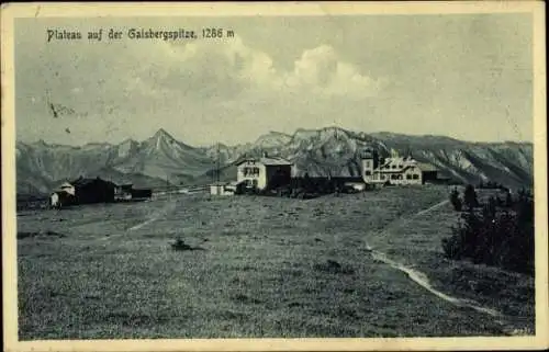 Ak Salzburg in Österreich, Gaisberg, Gaisbergspitze, Plateau