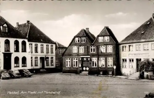 Ak Meldorf in Holstein, Markt, Mönchshof