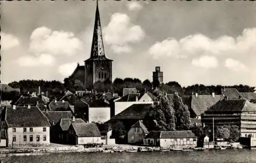 Ak Neustadt in Holstein, Teilansicht