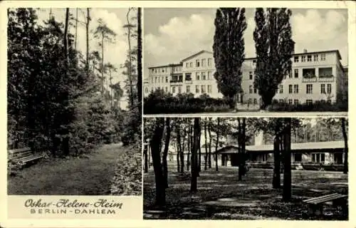 Ak Berlin Zehlendorf Dahlem, Oskar-Helene-Heim