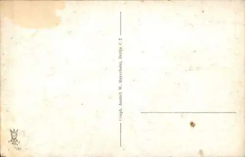 Ak Berlin Treptow, Karpfenteich, Teilansicht