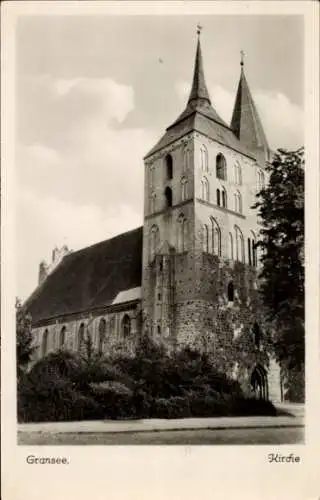 Ak Gransee in der Mark, Kirche