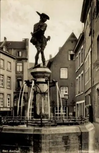 Ak Aachen, Hühnerdieb, Brunnen