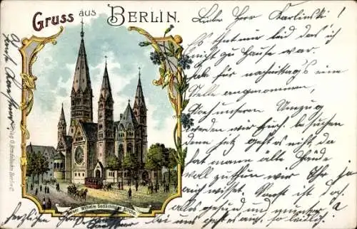 Litho Berlin Charlottenburg, Kaiser-Wilhelm-Gedächtniskirche