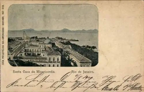 Ak Rio de Janeiro Brasilien, Santa Casa da Misericordia