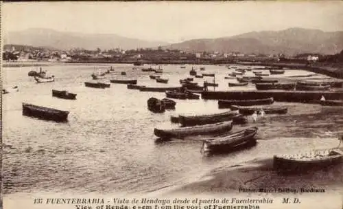 Ak Hondarribia Fuenterrabia Baskenland, Hafen, Hendaya