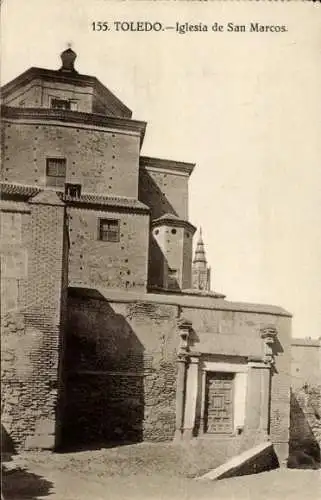 Ak Toledo Kastilien La Mancha Spanien, Kirche San Marcos