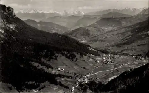 Ak Colfosco Corvara in Badia Südtirol, Panorama, Dolomiten
