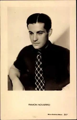 Ak Schauspieler Ramon Novarro, Portrait