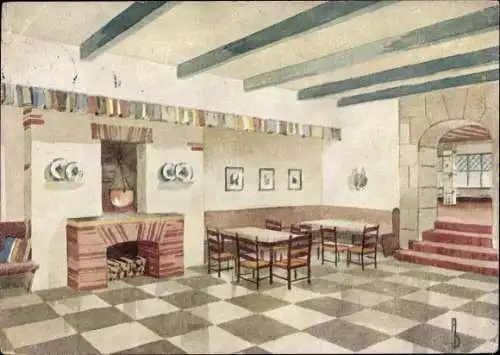 Ak Berlin Mitte, Centralhotel, Westfälische Stube