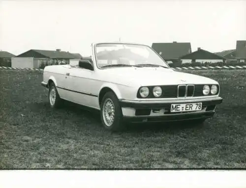 Foto Auto, BMW 3er, KFZ Kennz. ME-ER 78, 1984