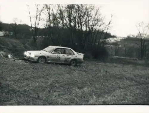 Foto Auto, Rally, BMW, Startnummer 25