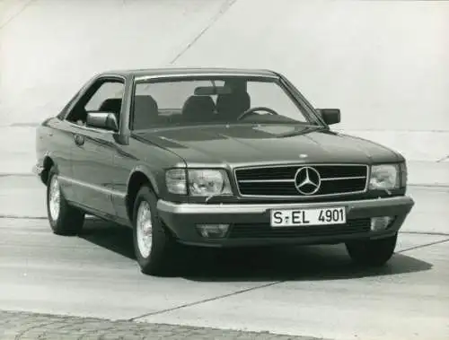 Foto PKW, Mercedes-Benz Coupé 380 SEC und 500 SEC