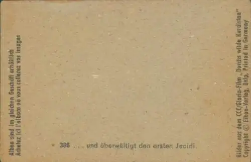 Sammelbild Karl May, Filmszene, Durchs wilde Kurdistan, Nr. 386