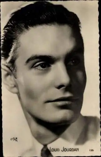 Ak Schauspieler Louis Jourdan, Portrait