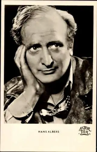 Ak Schauspieler Hans Albers, Portrait, Astor Film