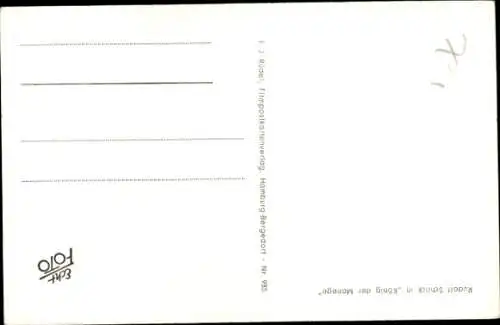 Ak Schauspieler und Opernsänger Rudolf Schock, Portrait