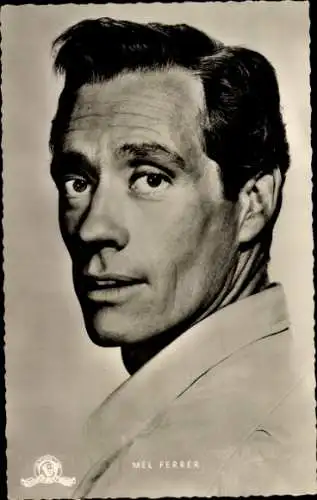 Ak Schauspieler Mel Ferrer, Portrait