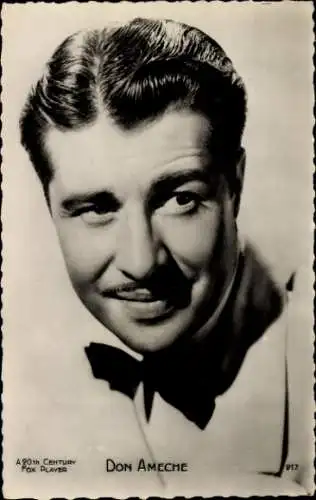 Ak Schauspieler Don Ameche, Portrait, 20th Century Fox