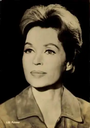 Ak Schauspielerin Lilli Palmer, Frau Warrens Gewerbe, Film Die Reise des Vaters, Portrait