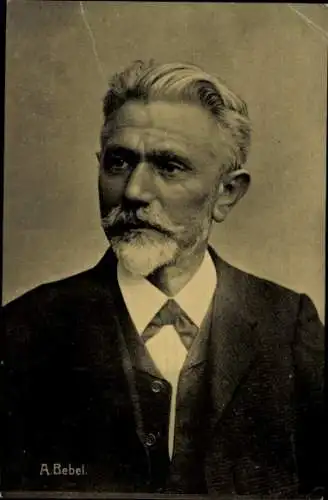 Ak August Bebel, Gründer der SDAP, Arbeiterbewegung, Portrait