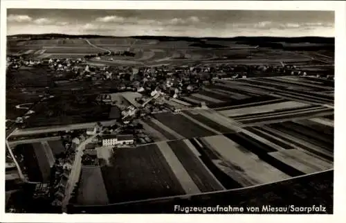 Ak Miesau in der Saarpfalz, Totalansicht, Fliegeraufnahme