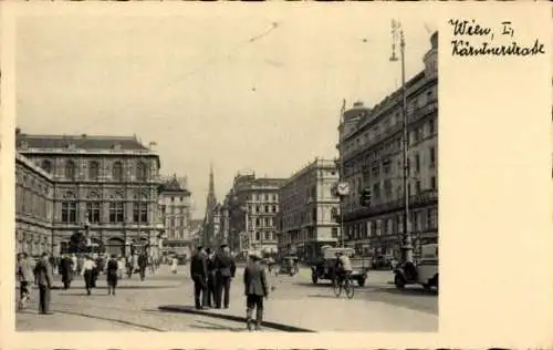 Ak Wien 1 Innenstadt, Kärntnerstraße