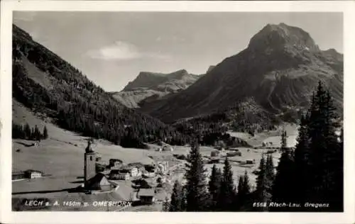 Ak Lech am Arlberg Vorarlberg, Panorama