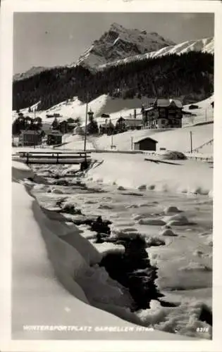 Ak Gargellen Montafon Vorarlberg, Teilansicht, Winter