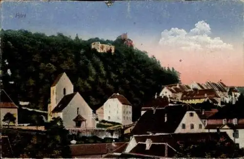 Ak Ferrette Pfirt Elsass Haut Rhin, Teilansicht