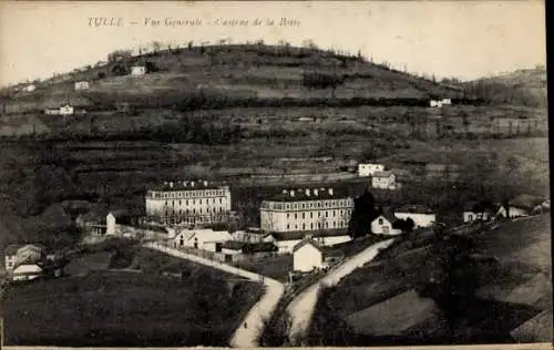 Ak Tulle Correze, Gesamtansicht, Kaserne von La Botte