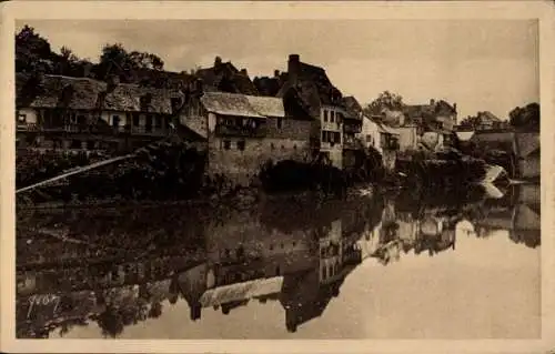 Ak Argentat Corrèze, Die Dordogne im Argental