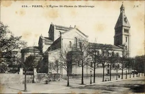 Ak Paris XIV, Kirche von Montrouge