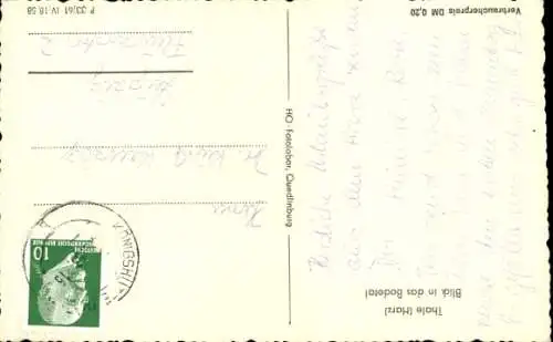 Ak Thale im Harz, Bodetal