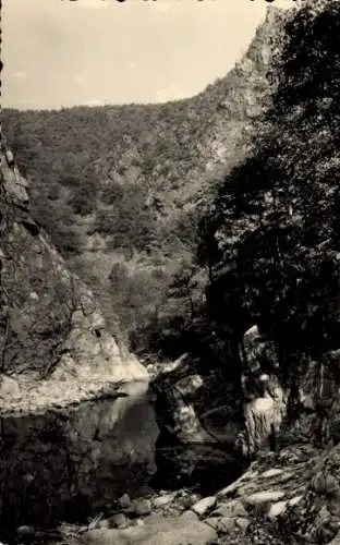 Ak Thale im Harz, Blick zur Schurre