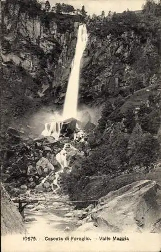 Ak Kanton Tessin, Cascata di Foroglio, Valle Maggia