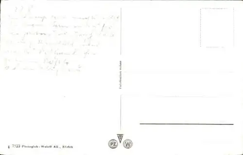 Ak Zug Stadt Schweiz, vom Quai aus