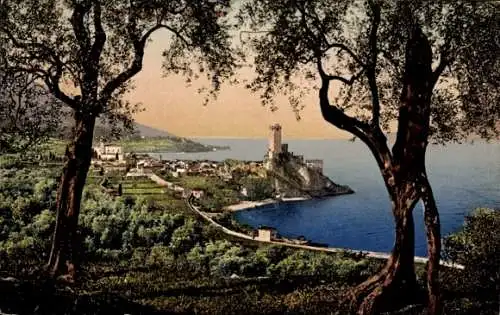 Ak Malcesine Lago di Garda Veneto, Panorama