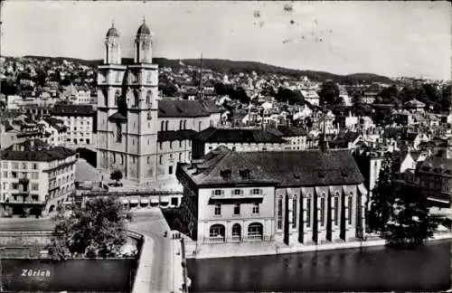 Ak Zürich Stadt Schweiz, Gesamtansicht