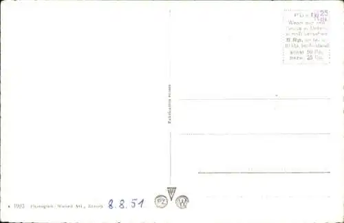 Ak Zürich Stadt Schweiz, Gesamtansicht