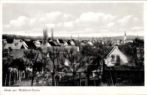 Ak Mühlbach Eppingen in Baden, Panorama