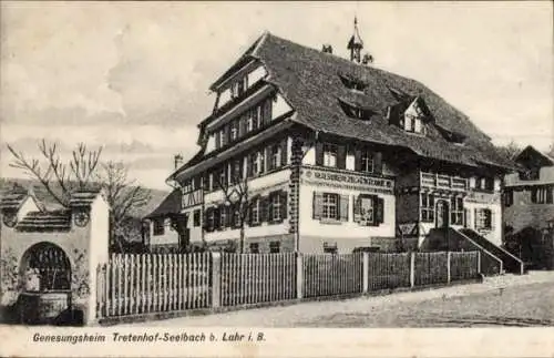 Ak Seelbach im Schwarzwald Baden, Genesungsheim, Alter Tretenhof