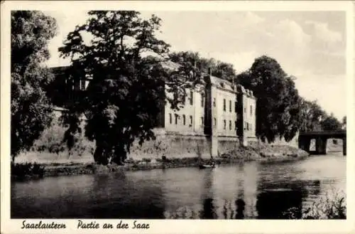 Ak Saarlautern Saarlouis im Saarland, an der Saar