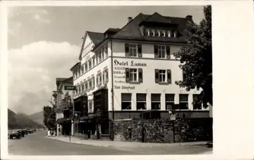 Ak Assmannshausen Rüdesheim am Rhein, Brühl's Hotel Lamm