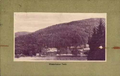 Ak Wiesenbek Bad Lauterberg im Harz, Wiesenbeker Teich