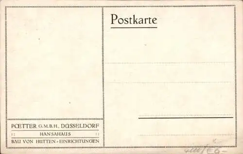 Künstler Ak Dorn, Ernst, Poetter GmbH, Hütten Einrichtungen, Kokerei