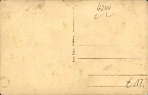 Ak Sterkrade Oberhausen am Rhein, Restauration zur Post