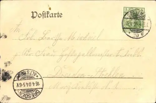 Ak Berlin Pankow, Florastraße