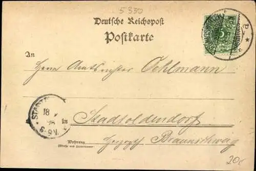 Litho Königswinter am Rhein, Restauration auf dem Oelberg, Ölberg