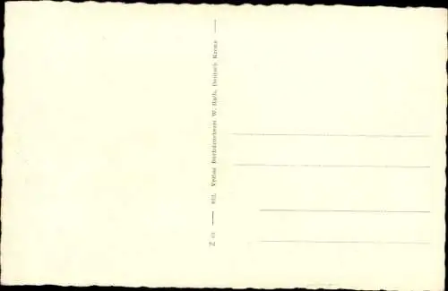 Ak Wałcz Deutsch Krone Pommern, Promenade am Stadtsee